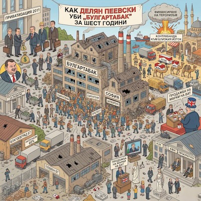 Фалитът на Булгартабак