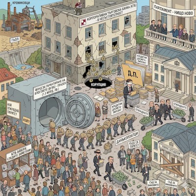 Фалитът на КТБ